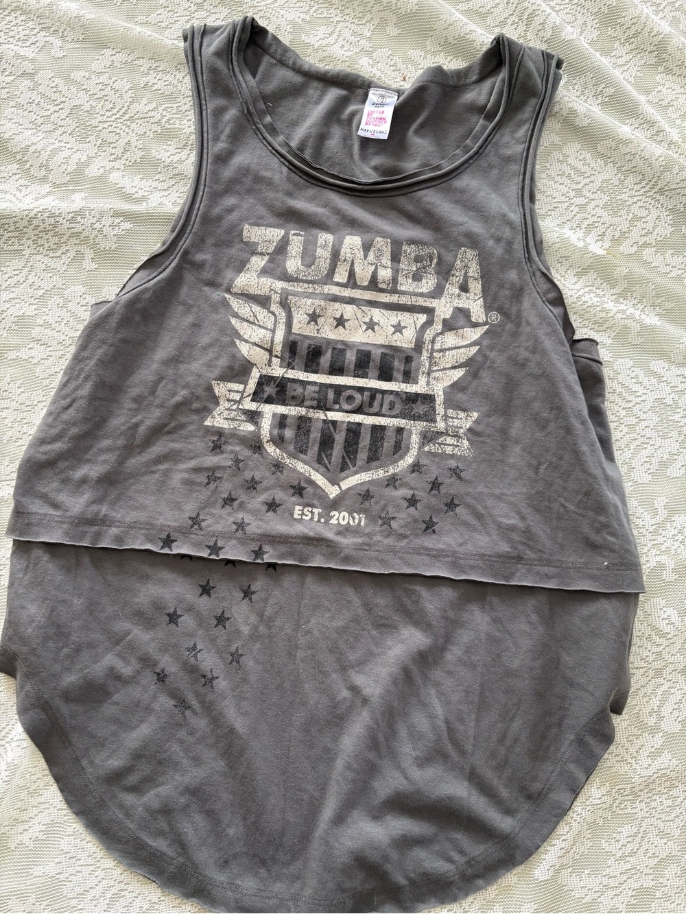 ZUMBA double layer tank
